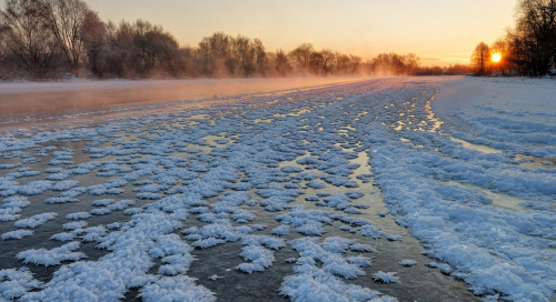 Auruvedur Emajõel -27C